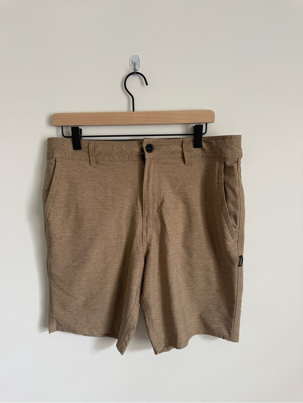 O'Neill Men's Tan Hybrid Swim Shorts